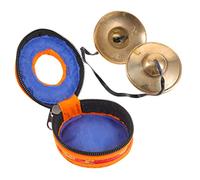 OFFSCH 1set Campane Tingsha Rame Per Meditazione e Cerimonie Religiose Strumento Musicale Per Relax e Yoga Con Design Elegante e Tono Di Risonanza Unico