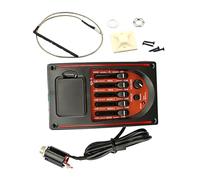 OFFSCH 1set Equalizzatore Per Chitarra Acustica Qs Pickup Accessorio Musicale Versatile Per Migliorare Suono Facile Da Installare e Compatibile Con Vari Strumenti