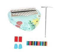 OFFSCH 1set Kalimba Portatile Toni Per Principianti Strumento Musicale Per Ragazzo Ragazza Pianoforte Delle Dita Facile Da Suonare Design e Leggero Ottimo Per Educazione Musicale e