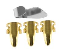 OFFSCH 1set Plettro Per Chitarra Regolabile Plettrino e Plettri Per Dito Per Chitarra Basso e Banjo Protezione Comfort Per Pratiche Prolungate