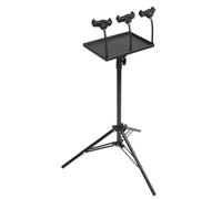 OFFSCH 1set Supporto Proiettore Con Treppiede e Porta Smartphone Stand Laptop Per Eventi Indoor e Outdoor Personalizzabile Design Portatile e Versatile