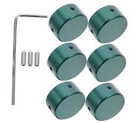 OFFSCH 1set Tappi Protettivi Alluminio Per Pedali Di Chitarra Copertura Per Effetti Musicali Leggeri e Resistenti Facili Da Usare Accessori Per Musicisti e Principianti