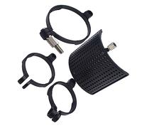 OFFSCH 1set U-shape Microfono Antivento Per Registrazione Schermo Isolante Per Ktv e Conferenze Riduzione Rumore e Protezione Da Impurità Compatibile Con Supporti Da Tavolo e Asta