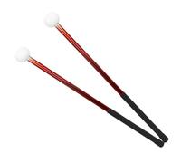 OFFSCH 2 Bacchette Per Tamburo Con Testa in Feltro Bacchette Di Ricambio Per Grancassa Strumenti A Percussione Accessori Musicali