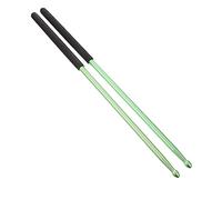 OFFSCH 2 Pezzi Bacchette Batteria Lega Alluminio Antiscivolo Resistenti Strumenti Percussione Facili Trasportare Suonare Ragazzo Ragazza Adatte Batterie