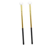 OFFSCH 2 Pezzi Bacchette Tamburo Feltro Grancassa Percussioni Strumento Ricambio Accessori Bacchette Per Batteria Performance