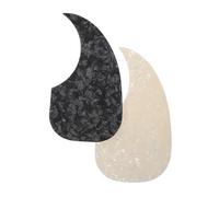 OFFSCH 2 Pezzi Battipenna Autoadesivo per Chitarra Acustica Resistente Antigraffio per Protezione Superficie e Suono Naturale