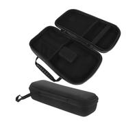 OFFSCH 2 pezzi Borsa Porta Microfoni Handheld in EVA Antiurto con Zip Custodia Rigida per Microfono Wireless e Accessori Valigetta Portatile per Karaoke e Viaggi