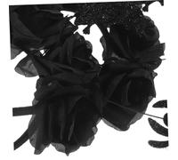 OFFSCH 2 Pezzi Cerchietti Gotici con Nere Pipistrelli e Ragni Fasce Floreali Oscure per Halloween e Masquerade Accessori Festa Eleganti e Comodi