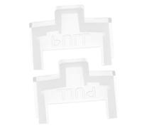 OFFSCH 2 Pezzi Copri Puntina Giradischi Plastica Protezione Per Puntina Di Registrazione Accessorio Per Testina Giradischi Leggero Facile Da Installare