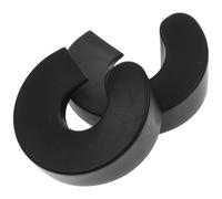 OFFSCH 2 Pezzi Fermaporta Silenzioso Mezza Forma in Antiscivolo per Sicurezza Adatto Porte Vari Pavimenti Protezione AntiGraffio e Blocco Chiusura Automatica