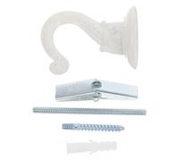 OFFSCH 2 Pezzi Ganci da Soffitto per Piante Supporto Metallico Pesante Fino Ganci Resistenti per Appendi Piante Interni ed Esterni Sospensione Multipunto per Vasi e Decorazioni