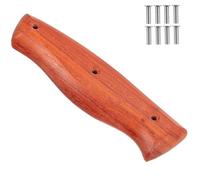 OFFSCH 2 pezzi Manici in Legno per da Cucina Impugnature Resistenti e Confortevoli per Riparazione Manico Coltello Adatte Varie Lame Design e Robusto