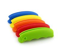 OFFSCH 2 Pezzi Porta Borse in Silicone a Forma di Pesce con Impugnatura Confortevole per Spesa senza Affaticamento delle Mani per Cucina e Regali Colore Casuale