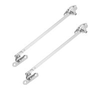 OFFSCH 2 Pezzi Supporti Rotaia Telescopica per Armadio con Cerniere Ribalta e Funzione Drop Down Cerniere Resistenti per Porte Ribalta con Supporto Antiscivolo e Installazione Facile per