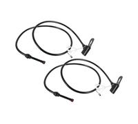 OFFSCH 2 pezzi Tubo di Ricambio per Pompa Bicicletta con Doppia Testa Adattatore Valvole Presta e Americana per Gonfiaggio Rapido di Pneumatici e Palloni Accessori per Bici Portatili