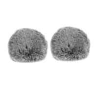OFFSCH 2 Pz copertura anti-pop in grano cuffia microfono antivento microfono protezione del microfono coperture per microfono scudo per maschera microfonica microfono antivento