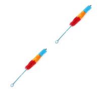 OFFSCH 2 Pz pennello per clarinetto multicolore Pulitore multicolore per clarinetto pulitore per clarinetto spazzola per la pulizia del clarinetto rover per clarinetto Colorful