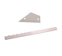 OFFSCH 2 Righelli Per Il Livellamento Dei Tasti Della Tastiera Della Chitarra Con Tacche Per La Regolazione Del Manico Della Chitarra