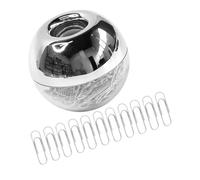 OFFSCH 2 Set Clip Metalliche Piccole con Custodia Argentata Fermagli Versatili e Decorativi per Ufficio e Scuola Clip Uniche per Organizzazione Documenti e Segnalibri Resistenti