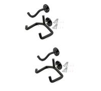 OFFSCH 2 Set Di Pratici Supporti Da Parete Per Chitarra Robusti Ganci in Metallo Per Chitarra Ukulele E Basso