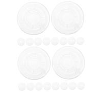 OFFSCH 2 Set Di Tappi Per Pedale Chitarra in Plastica Per Effetti A Pedale Accessorio Footswitch 10 Pezzi*2