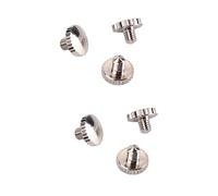 OFFSCH 2 Set Di Viti Di Fissaggio Per Dita Scorrevoli in Metallo Per Tromba Accessorio Di Ricambio Per Strumento in Ottone 3 Pezzi * 2