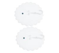 OFFSCH 2 Set Supporti Ventosa per Zanzariera Ragazzo Ragazza in PU Resistente Portata Elevata Facili da Installare su Soffitto per Protezione