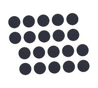 OFFSCH 20 Pezzi Impugnature in Gomma Per Plettri Chitarra Pratici Accessori Autoadesivi Neri Per Performance