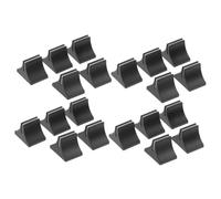 OFFSCH 20 Pezzi Manopola Potenziometro in Plastica Nera per Mixer Audio Design Minimalista, Resistente e Affidabile, per Pannelli Sound Card e Mixer