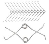 OFFSCH 20 Pezzi Molla delle cesoie per sfoltire i fiori parti di attrezzi da giardinaggio molla di ricambio per forbici da potatura molla potatore in acciaio piccole sorgenti ramo