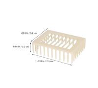 OFFSCH 20 Pezzi Queen Cage in Plastica Resistente per Apicoltura Scatola per Allevamento con Ventilazione Ottimale Accessorio per Apicoltori Professionisti e Amatoriali Strumento