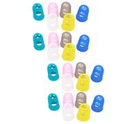 OFFSCH 20 Pz protezioni per le dita della chitarra Accessori chitarra ukulele Accessori chitarra musicisti berretti plettri per chitarra tastiera protezioni per le dita per chitarra