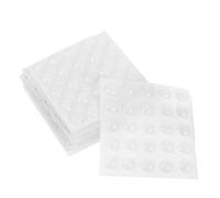 OFFSCH 200 Pezzi Paracolpi in Silicone Trasparente Autoadesivo per Porte e Armadi Tamponi Fonoassorbenti Ultra Sottili per Chiusura Silenziosa di Frigorifero e Mobili Facili da