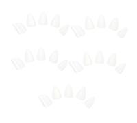OFFSCH 25 Pz Pipa Unghie copritubo copritubi accessori pipa plettro per pollice pipa plettri per chitarra basso musicale parà contenitori unghie finte pipa accessori guzheng nylon bianca