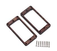 OFFSCH 2pezzi Anello Per Pickup Doppia Bobina Plastica Con Design Inclinato Viti Per Chitarra Elettrica Accessorio Elegante e Resistente Per Musicisti e Liutai