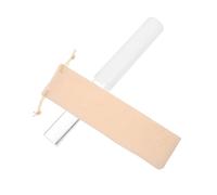 OFFSCH 2pezzi Bacchetta Acrilico Per Ciotola Tibetana Strumento Per Meditazione e Rilassamento Accessorio Facile Da Usare Per Tonalità Rilassanti e Profonde