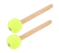 OFFSCH 2pezzi Bacchette per Batteria Manico in Legno Accessori Portatili per Strumenti Percussione Sostituzione Pratica per Esibizioni Musicali