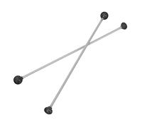 OFFSCH 2pezzi Bacchette Per Marimba Antiscivolo Pratiche Bacchette Per Xilofono Doppia Estremità e Strumenti Musicali Percussione