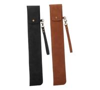 OFFSCH 2pezzi Borsa Per Bacchette in Pu Custodia Portatile Per Percussioni Organizer Per Bacchette Per Batteria Protezione Antipolvere Design Pratico e Elegante