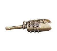 OFFSCH 2pezzi Brass Chime Model Simulato Decorazione Musicale Ottone Per Ufficio e Casa Accessorio Vintage Per Design Interni e Per Amici e Famiglia