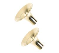 OFFSCH 2pezzi Brass Suona Horn Accessory Spessore Aggiunto Per Amplificazione Del Suono Facile Installazione Per Musicisti Di Tutti