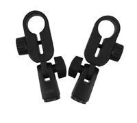 OFFSCH 2pezzi Clip per Asta Microfonica in Plastica Compatibile Supporti Microfono Palmare Design Leggero e Facile da Installare Utilizzabile in Interni ed Esterni