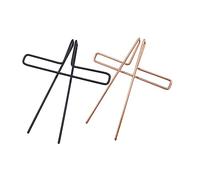 OFFSCH 2pezzi Clip Per Note Musicali in Metallo Nero Clip Multiuso Per Spartiti Musicali Pratici Da Usare Design Semplice Elevata Tenuta Adatti Per Esercizio Al Pianoforte e Lettura Spart