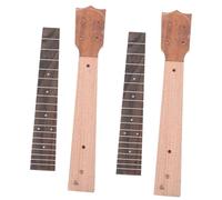 OFFSCH 2pezzi Collo Per Ukulele Massello Con Tastiera Palissandro Accessori Fai Da Te Per Ukulele Resistente e Pratico Per Musicisti e Appassionati Di Strumenti Musicali