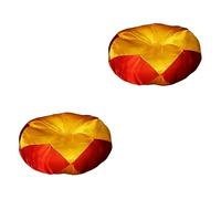 OFFSCH 2pezzi Cuscino Per Ciotola Cantante Cotone Pad Protettivo Per Meditazione Accessorio Per Ciotola Tibetana Design Decorativo Per Pratiche Buddiste