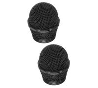 OFFSCH 2pezzi Microfono Rete Per Testa Di Ricambio Per Microfoni Wireless e Cablaggio Accessori Duraturi Per Audio Ktv e Performance Live