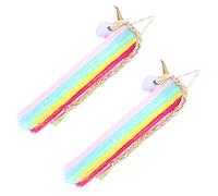 OFFSCH 2pezzi Organizzatore Da Parete Per Fermagli Per Unicorno Da Porta Accessori Per Bambine Supporto Per Mollette e Cerchietti Decorazione Colorata e Per La Tua Piccola Principessa