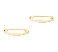 OFFSCH 2pezzi Pickup Per Chitarra Elettrica Dorato Anello Montaggio Per Single Coil Humbucker Accessorio Per Chitarre St Design Elegante e Resistente Gbf