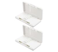 OFFSCH 2pezzi Scatola Porta Ance per Oboe e Sassofono Organizer Scomparti Custodia in Abs per Ance di Clarinetto Accessorio Portatile per Strumenti Musicali Fiato per Viaggi e Uso